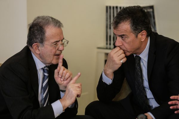 Με τον Romano Prodi