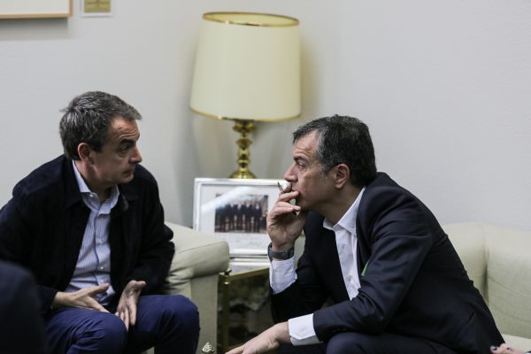 Με τον José Luis Rodríguez Zapatero